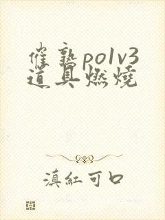 催熟po1v3道具燃烧封面