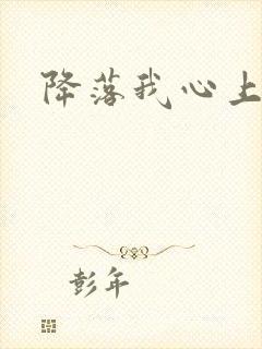降落我心上