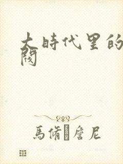 大时代里的小军阀