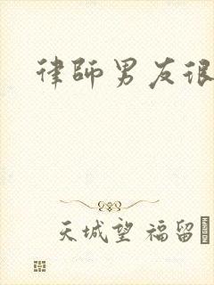 律师男友很难撩
