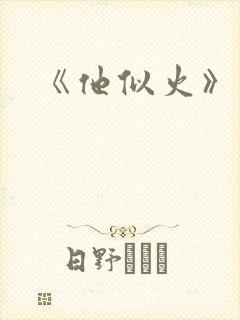 《他似火》封面