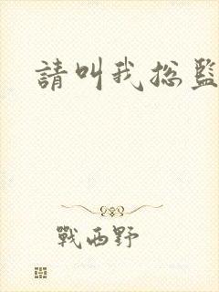 请叫我总监小说
