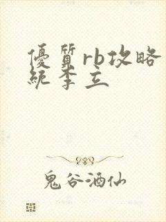 优质rb攻略系统李立