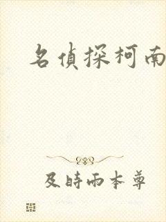 名侦探柯南h