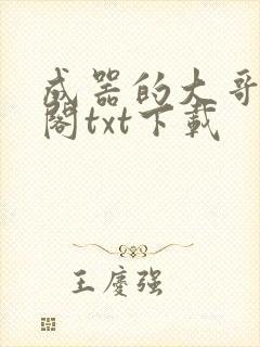 成器的大哥笔趣阁txt下载