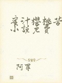 蜜汁樱桃苦咖啡小说免费封面