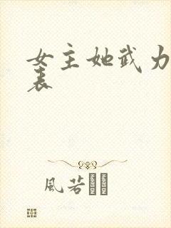 女主她武力值爆表