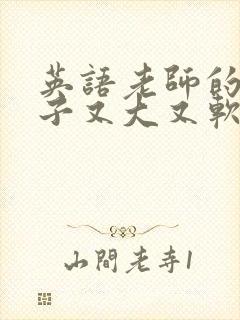 英语老师的小兔子又大又软