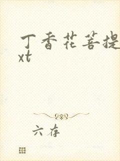 丁香花菩提树txt