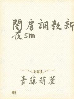 闺房调教新婚之夜sm