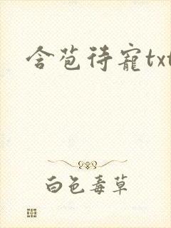 含苞待宠txt