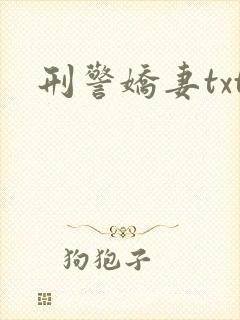 刑警娇妻txt