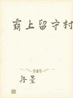 霸上留守村妇