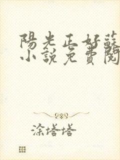 阳光正好苏玥玥小说免费阅读