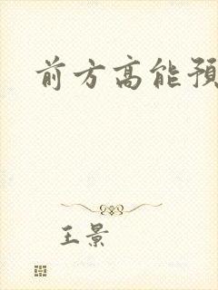 前方高能预警
