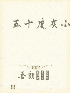 五十度灰小说封面