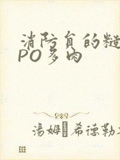 消防员的糙汉文PO多肉封面