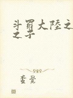斗罗大陆之七怪之子封面