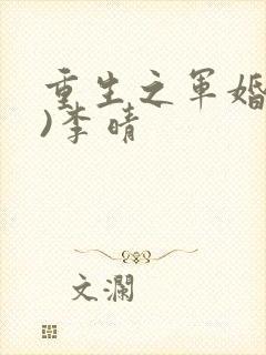 重生之军婚(h)李晴
