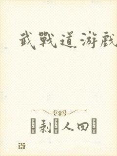武战道游戏封面