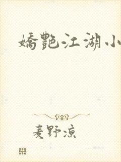 娇艳江湖小说封面