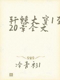 轩辕大宝1至720章全文