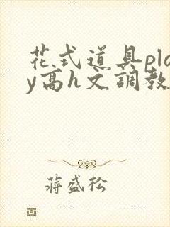 花式道具play高h文调教封面