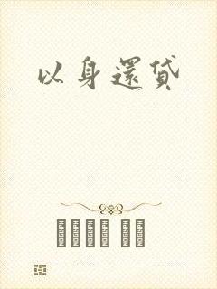 以身还贷封面