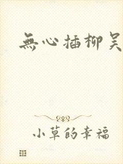 无心插柳吴悠