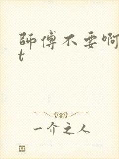 师傅不要啊txt