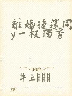 离婚后还同居by一枝独秀封面