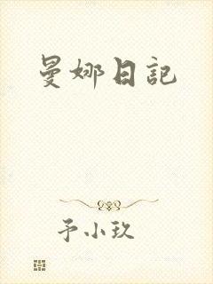 曼娜日记封面