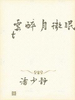 云醉月微眠txt
