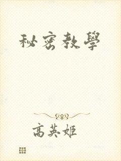 秘密教学封面