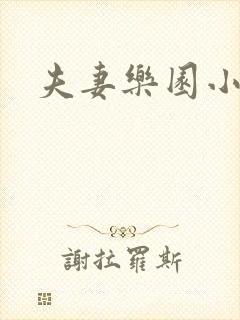 夫妻乐园小说