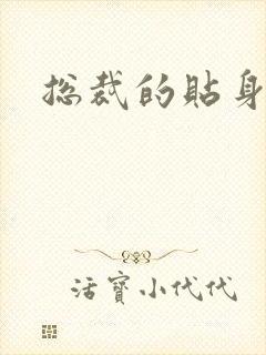 总裁的贴身女佣