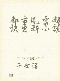 都市风云超前超快更新小说
