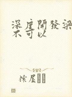 深度开发梁医生不可以
