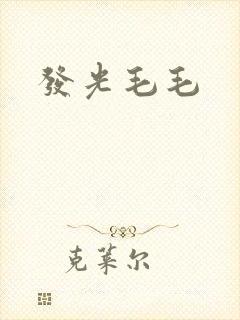 发光毛毛