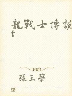 龙战士传说txt封面