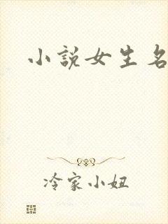 小说女生名字封面
