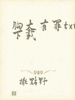 胸大有罪txt下载