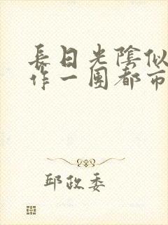 长日光阴似箭乱作一团都市言情