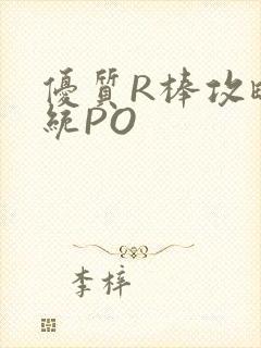 优质R棒攻略系统PO