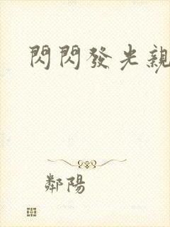 闪闪发光亲情会封面