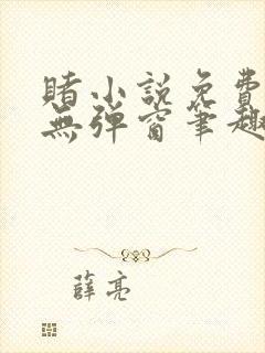 赌小说免费阅读无弹窗笔趣阁