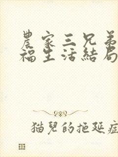 农家三兄弟的幸福生活结局红枫叶