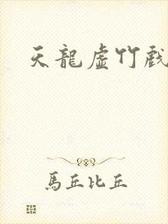 天龙虚竹戏花丛