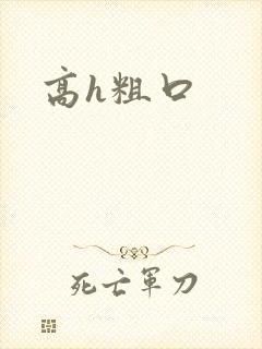高h粗口