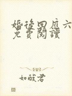 婚后回应六盲星免费阅读